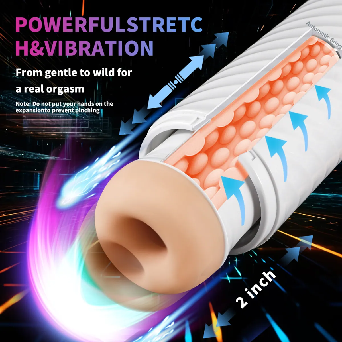 Jiehuo Automatic Stroker 2nd Gen — Telescopic