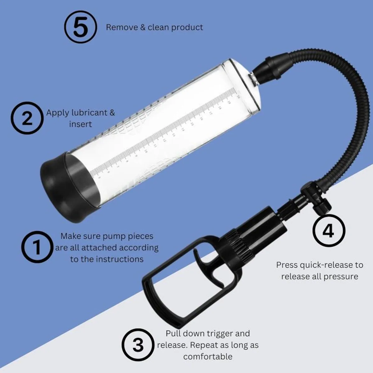 Vacuum Pump — Cylinder with Hand Grip