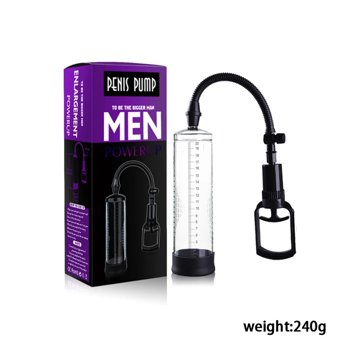 Manual Vacuum Pump with Silicone Sleeve