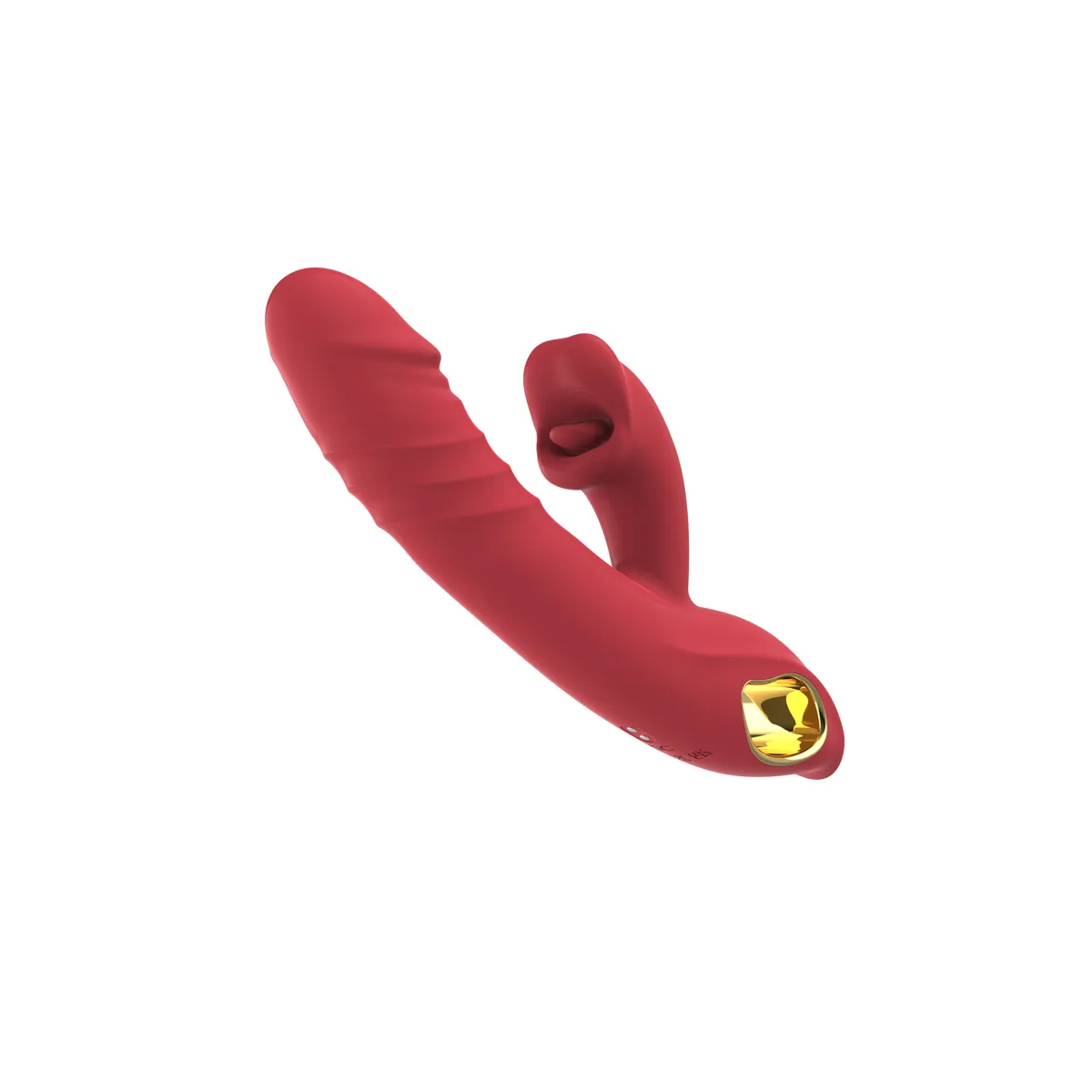 Red-Lips Telescopic Vibrator