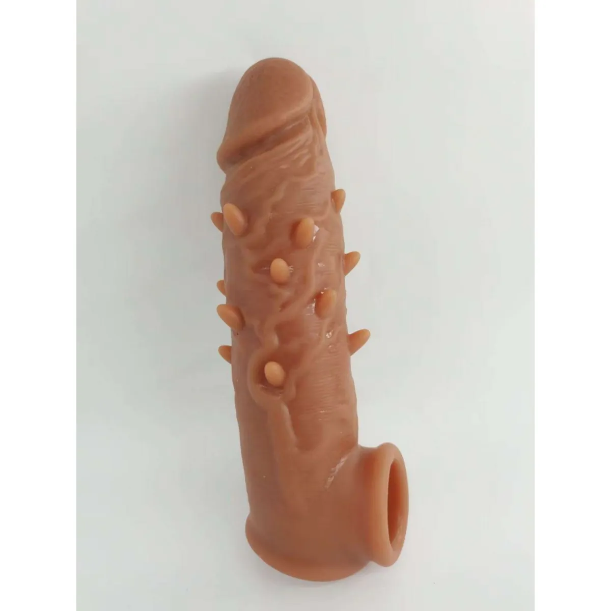 Rocker-Base Dildo with Side Ridge