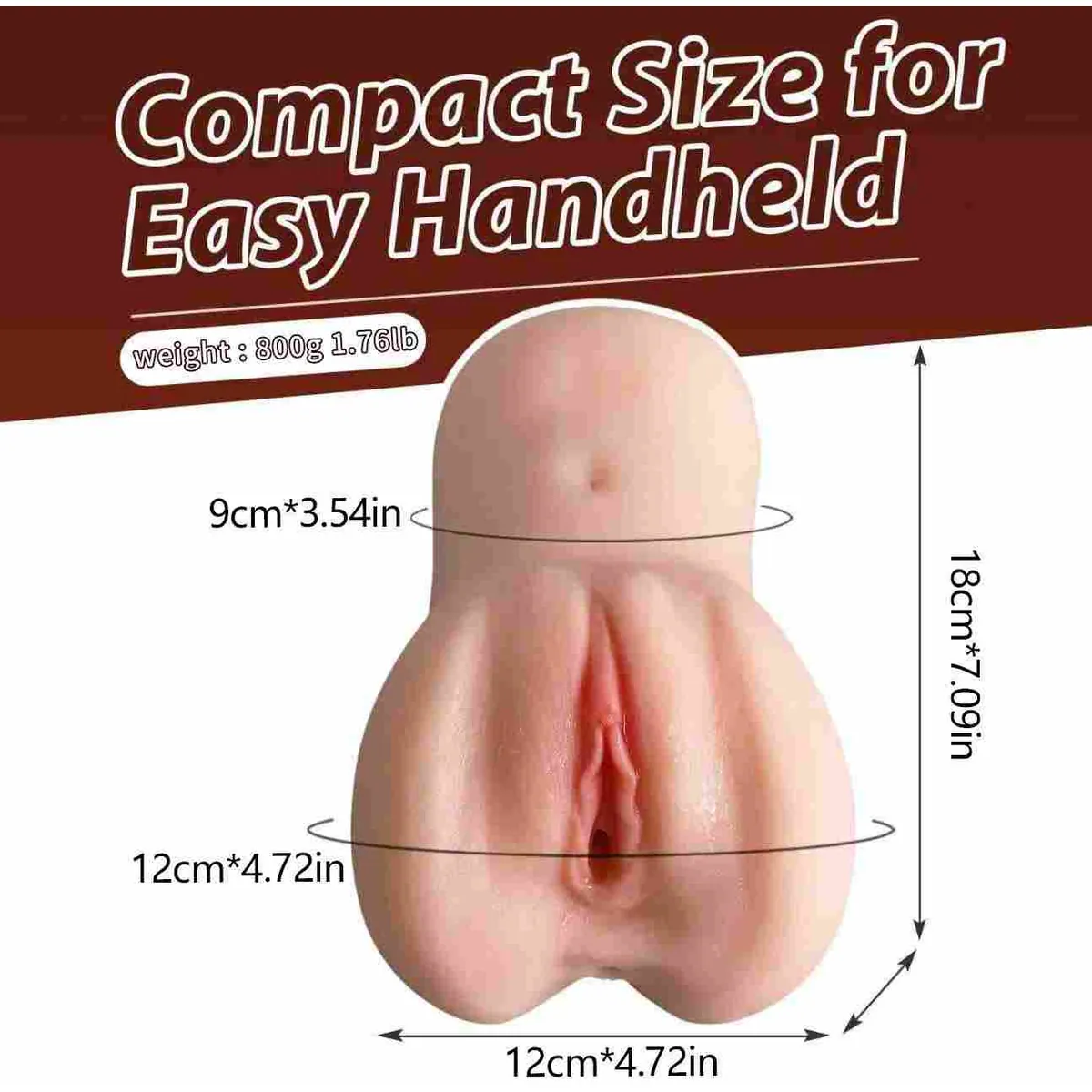 Single-Mould Torso — 800 g with Warming Rod